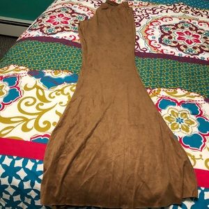 Faux Suede Bell Bottoms